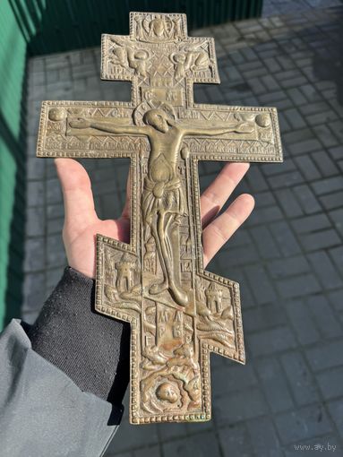 Крест-Распятие Старинный Большой 34х19,8см