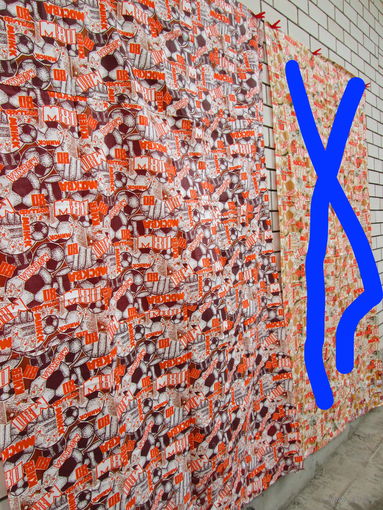 Ткань,полотно ссср , Олимпида 80,редкость большая