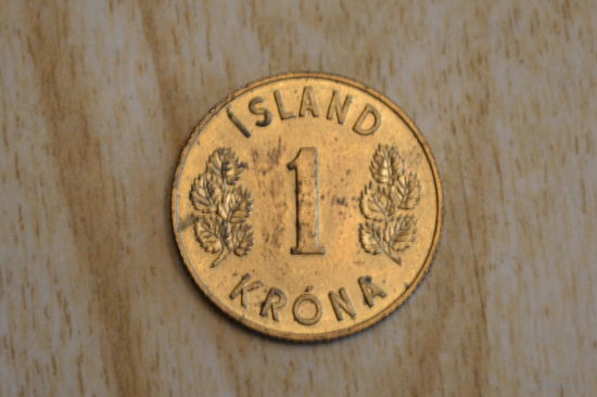 Исландия 1 крона 1973