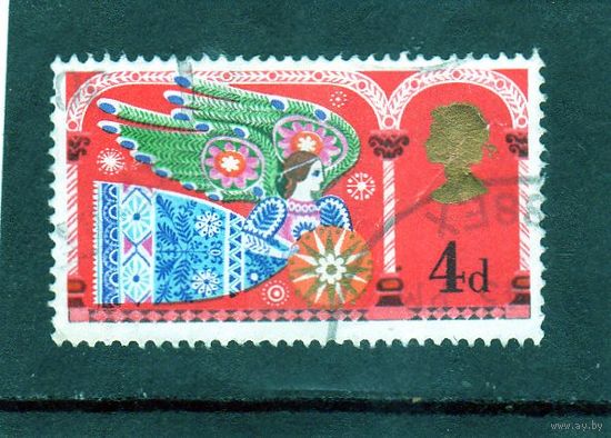Великобритания. Ми-532.Рождество.1969