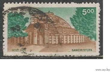 Индия. Индуистский храм. 1994г. Mi#1423.