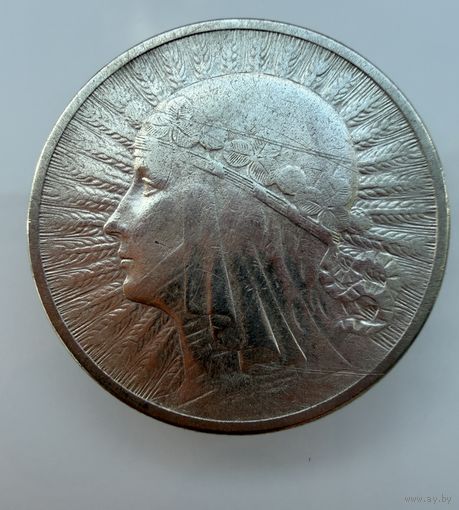 2 злотых 1933 г.  Польша.   Ядвига.  СЕРЕБРО.