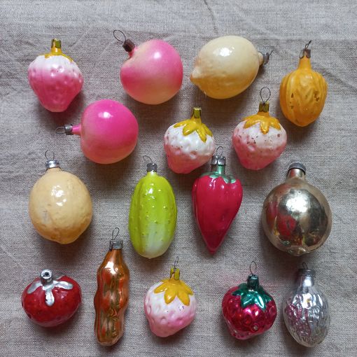 Ёлочные игрушки СССР цена за все