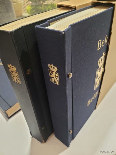 Бельгия. Коллекция марок за 1869-1999 в 2 альбомах Davo. Более 3000 шт