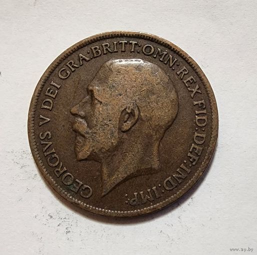 Великобритания 1 пенни, 1919