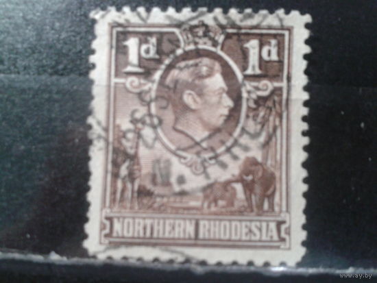 Северная Родезия, 1938. Стандарт. Король Георг VI