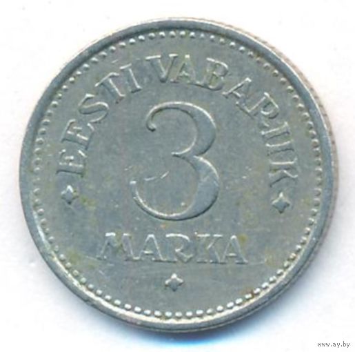 Эстония 3 марки 1922 г. _состояние VF/XF