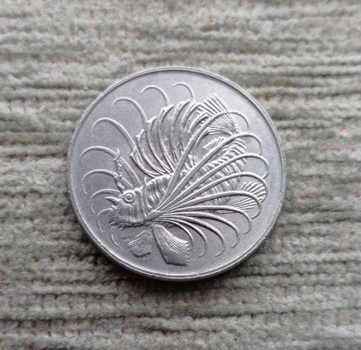 Werty71 Сингапур 50 центов 1981 Рыба