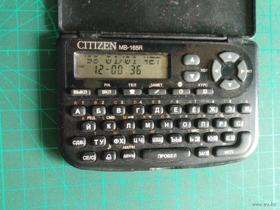 Citizen MB-165R электронный органайзер, записная книжка.
