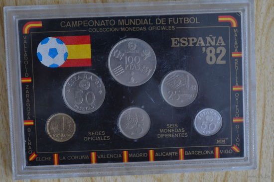 Набор Испании 1980