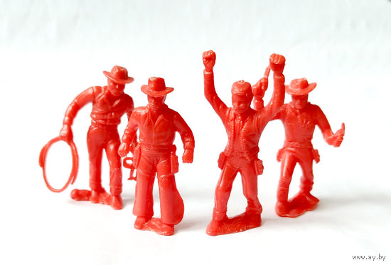 Солдатики СССР. Ковбои. Дикий запад. ДЗИ.
