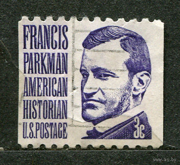Историк Фрэнсис Паркман. США. 1967. Полная серия 1 марка