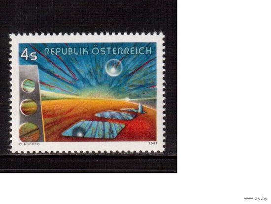 Австрия-1981,(Мих.1687) **, Современное Искусство, Живопись