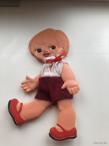 Плоская кукла времен СССР