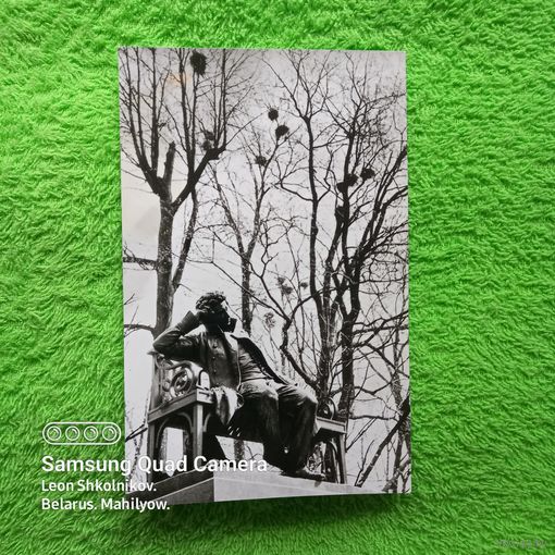 Открытка. Памятник А.С. Пушкину в лицейском саду. ПРОДАЮ.