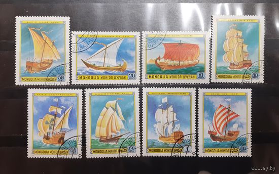 Монголия. 1981 год. Флот. Парусники (910)