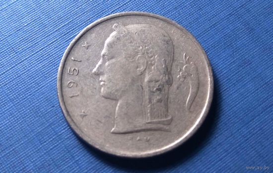 1 франк 1951 BELGIE. Бельгия.