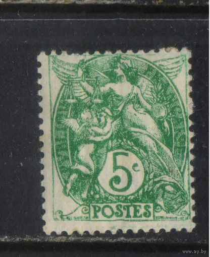 Франция 1900 Вып Правосудие тип Блан Стандарт #90*