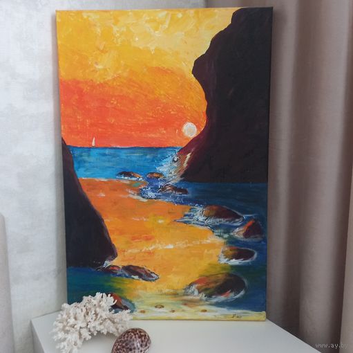 Картина "Всплеск нежности" Демеш Т.М.