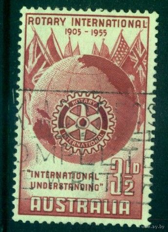 Австралия - 1955 [Mi. 251] Гашеная (AU03)