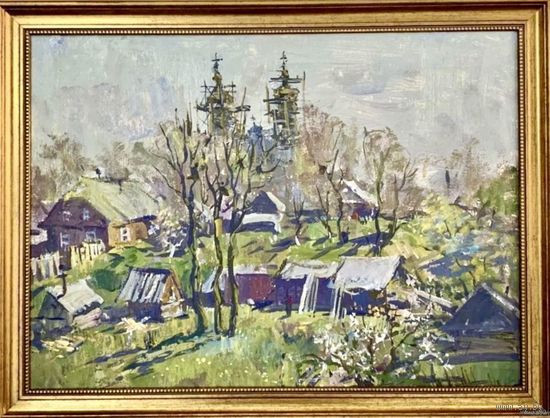 Хмелевский В.В;49/66см;1989г;масло/двп