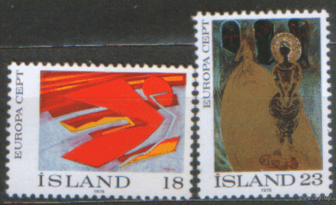 ИСЛ. М. 502/03. 1975. Современная живопись. Eur. Cept. ЧиСт.