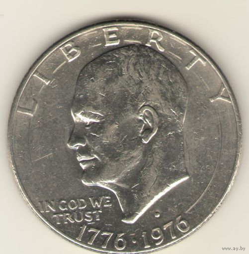 1 доллар 1976 г. 200 лет независимости США.