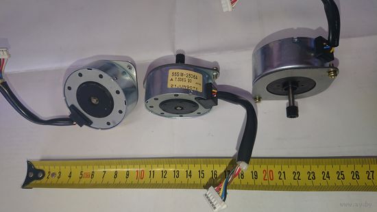 55SIM-25D6A шаговый двигатель, 4 штуки