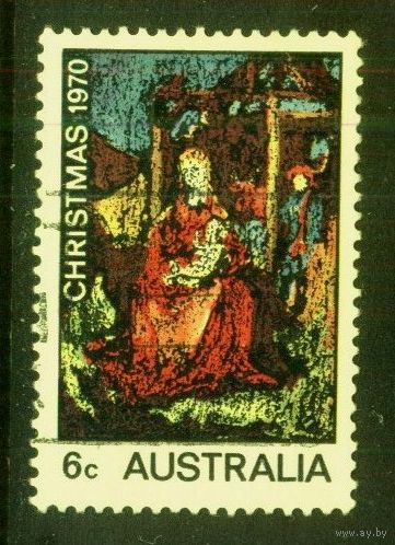Австралия - 1970 [Mi. 453] Гашеная (AU11)