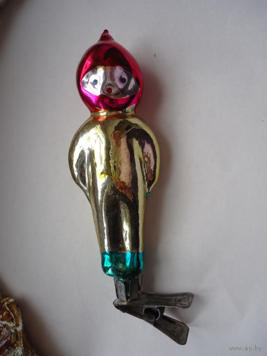 Елочная игрушка СССР . Космонавт