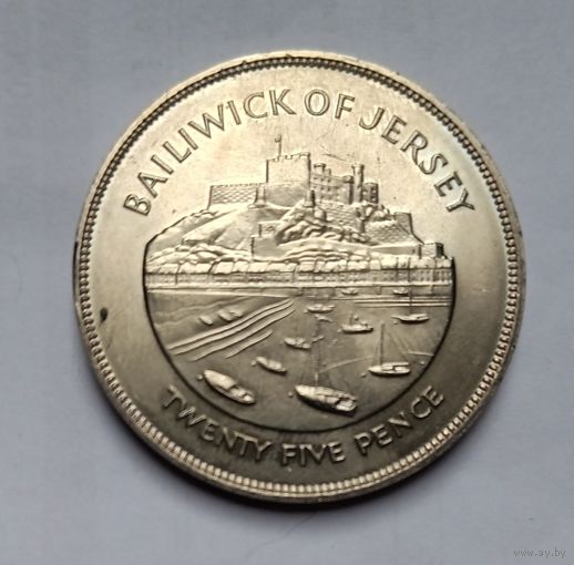 25 пенсов 1977 25 лет правления