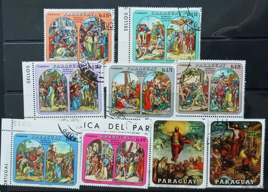 Парагвай 1970 религия картины искусство