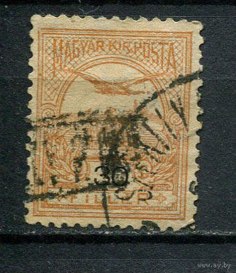 Венгрия - 1900/1901 - Турул и Корона 30f - [Mi.63A] - 1 марка. Гашеная.  (LOT Ao11)