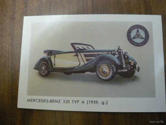 Карманые календарики. MERCEDES-BENZ. 1987