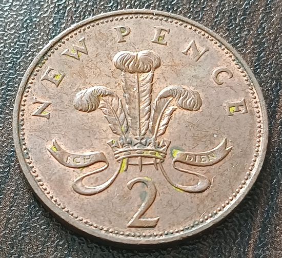 Великобритания 2 новых пенса, 1971    ( 2-8-6 )