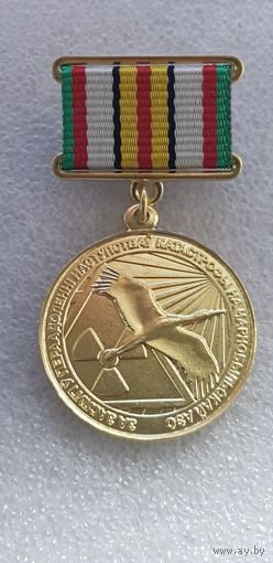 За заслуги в преодолении последствий катастрофы на Чернобыльской АЭС Беларусь