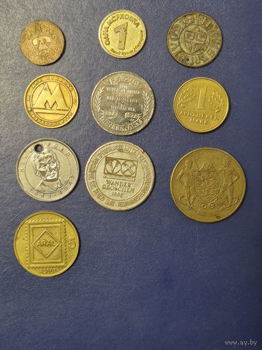 Жетоны и др