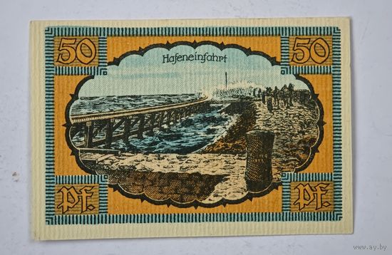 1921 год 50 пфеннигов Германия нотгельд