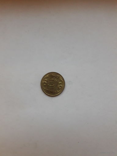 Казахстан 5 тенге 2019