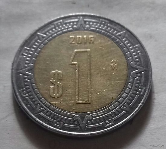 1 песо, Мексика 2016 г.