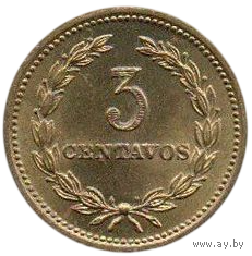 РЕСПУБЛИКА ЭЛЬ САЛЬВАДОР 3 СЕНТАВО 1974