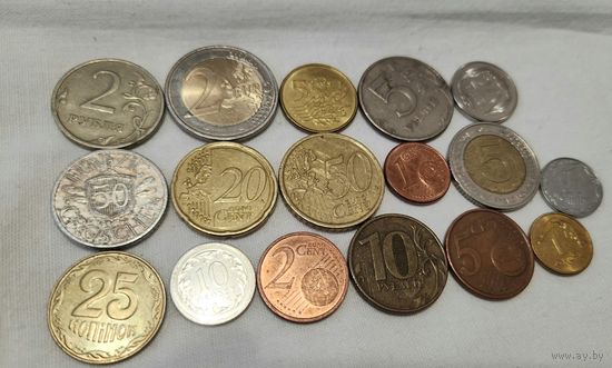 Лот монет для начинающих