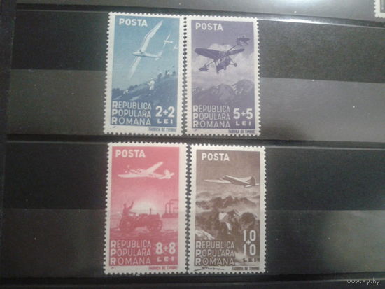 Румыния 1948 Авиация полная серия
