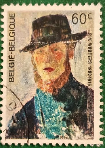 Бельгия 1966. Художник и скульптор Рике Ваутерсе 1882-1916
