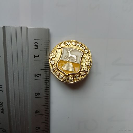 Значок Семёнов древний герб