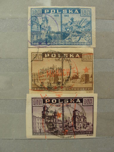 Продажа коллекции с 1 рубля! Почтовые марки Польши.