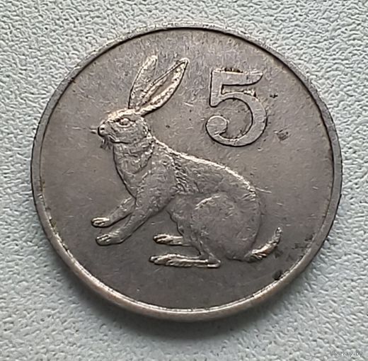 Зимбабве 5 центов, 1991 1-1-12