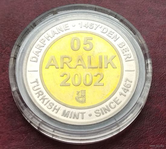 Турция 1.000.000 лир, 2002 декабрь