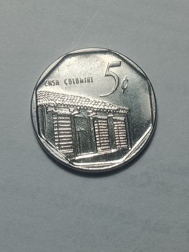 Куба 5 сентаво 2016 года .