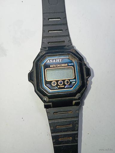 Электронные часы ASAHI . С рубля .